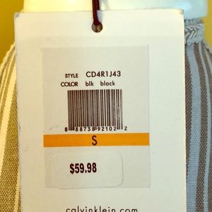 NWT Black Calvin Klein Cardigan Small